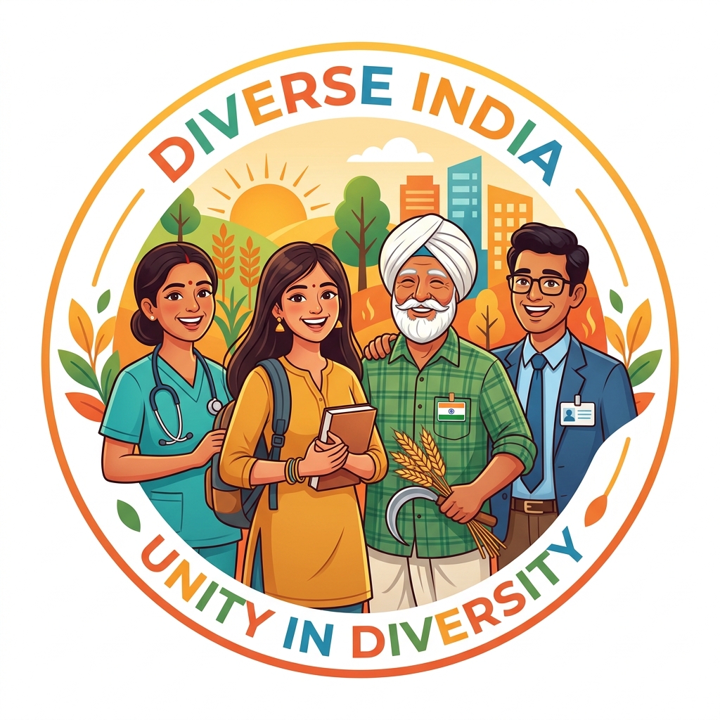 Diverse Indian Citizens